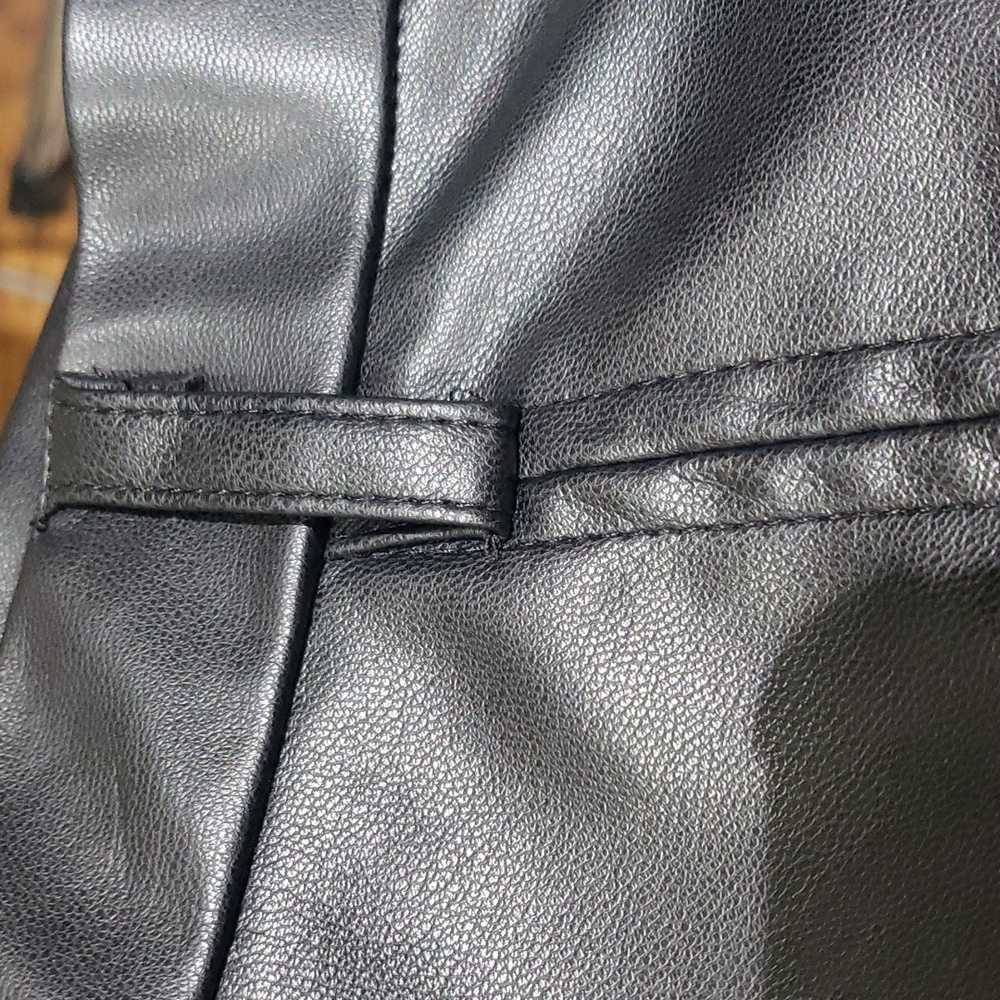 Nwt Jason Wu Size Xl Split Front Seam Faux Vegan … - image 8